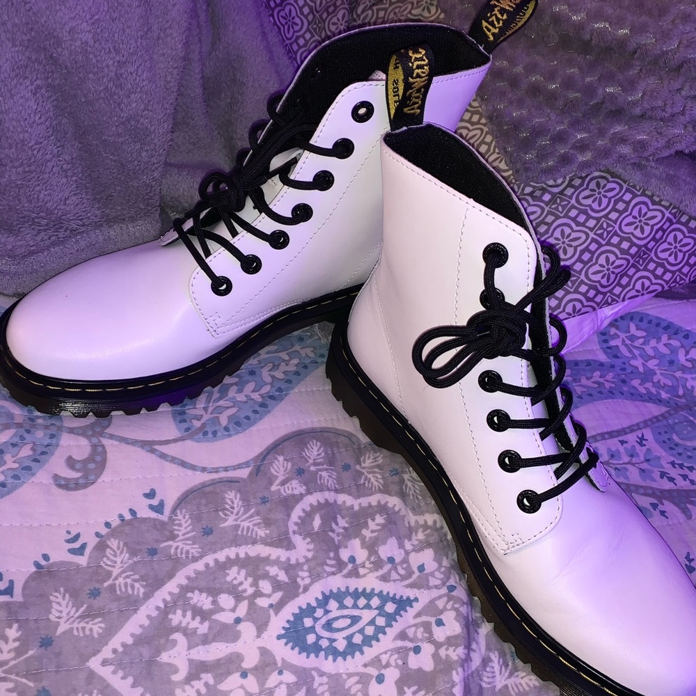 White Dr. Martens